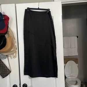 Missguided silk skirt